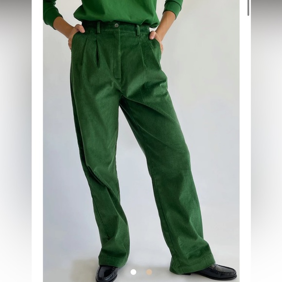 DONNI The Cord Pleated Trouser